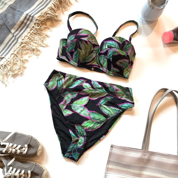 high waisted bikini fuller bust